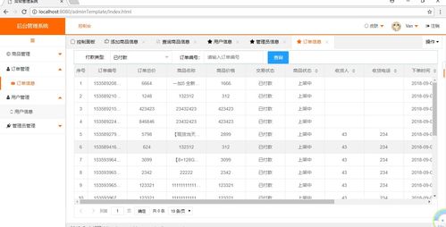 商城管理系統項目 前臺 后臺 管理員 用戶 html jsp